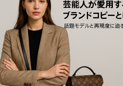 芸能人が選ぶブランドコピー製品の真実｜話題モデルと使用感を検証