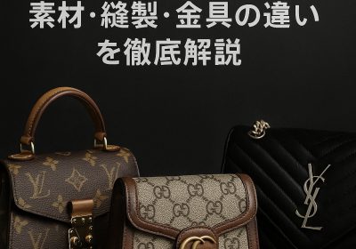 2025年 人気ブランドバッグの品質を比較｜素材・縫製・金具にみるブランドの哲学