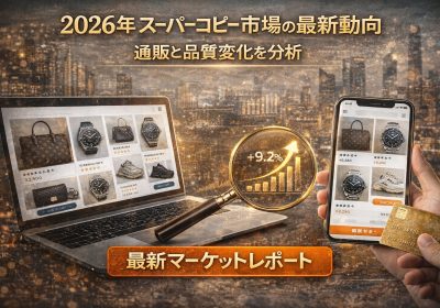 2026年スーパーコピー市場の最新動向｜通販と品質変化を徹底分析