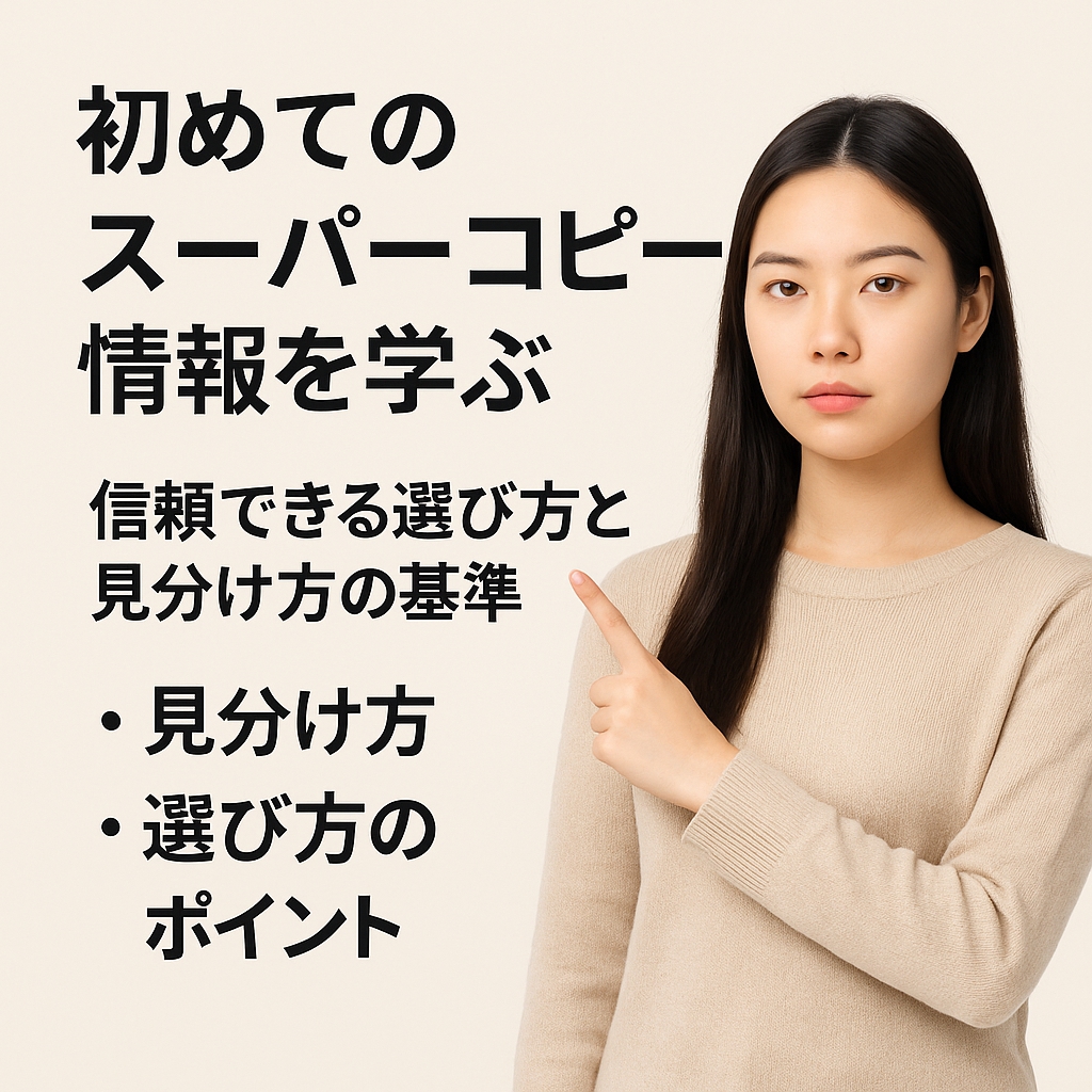 初めてのスーパーコピー情報入門|見分け方と選び方のポイントとは? 1 初めてのスーパーコピー情報入門|見分け方と選び方のポイントとは?