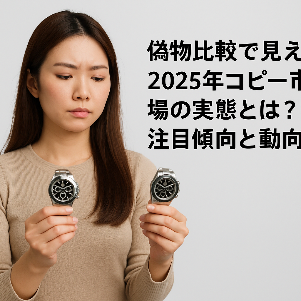 偽物比較で見える2025年コピー市場の実態とは?注目傾向と動向分析 1 偽物比較で見える2025年コピー市場の実態とは?注目傾向と動向分析