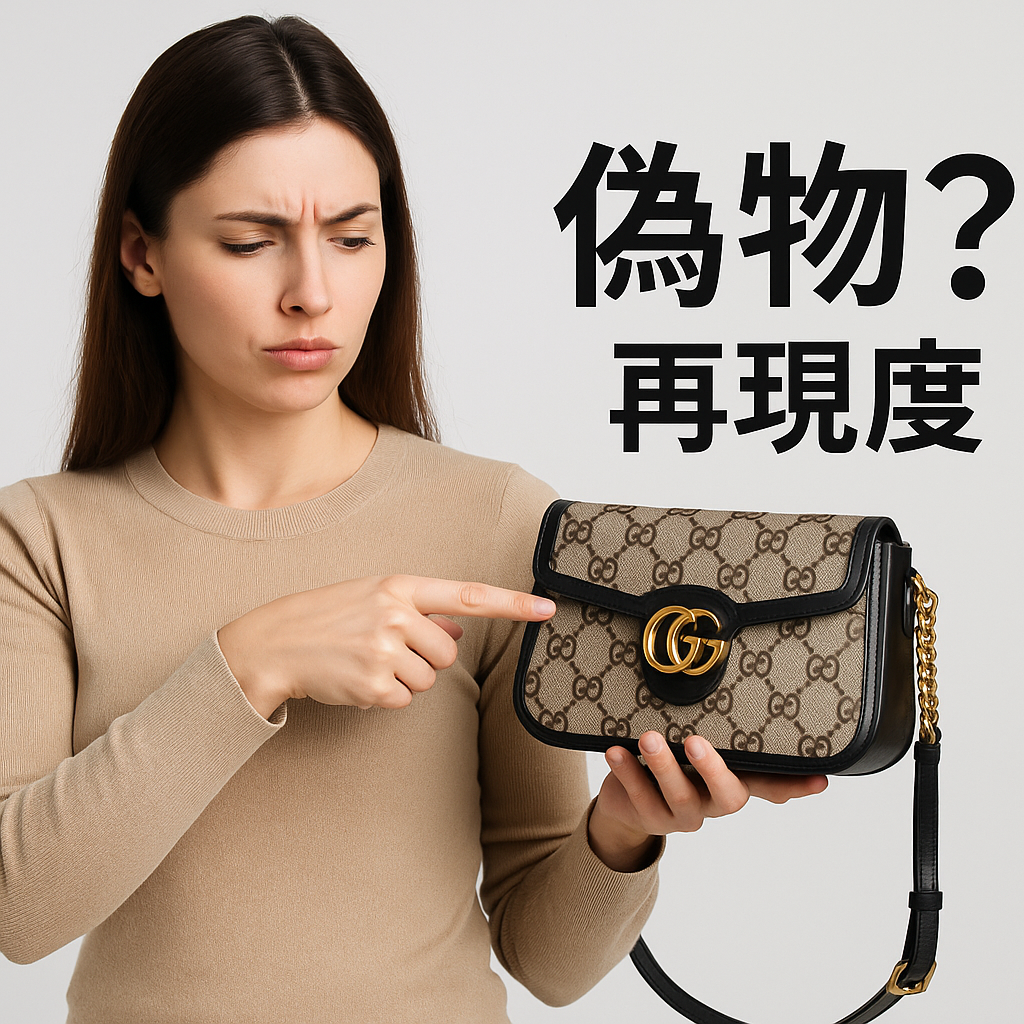 グッチバッグの偽物を見抜く！見分け方と精巧コピーの判断基準とは？