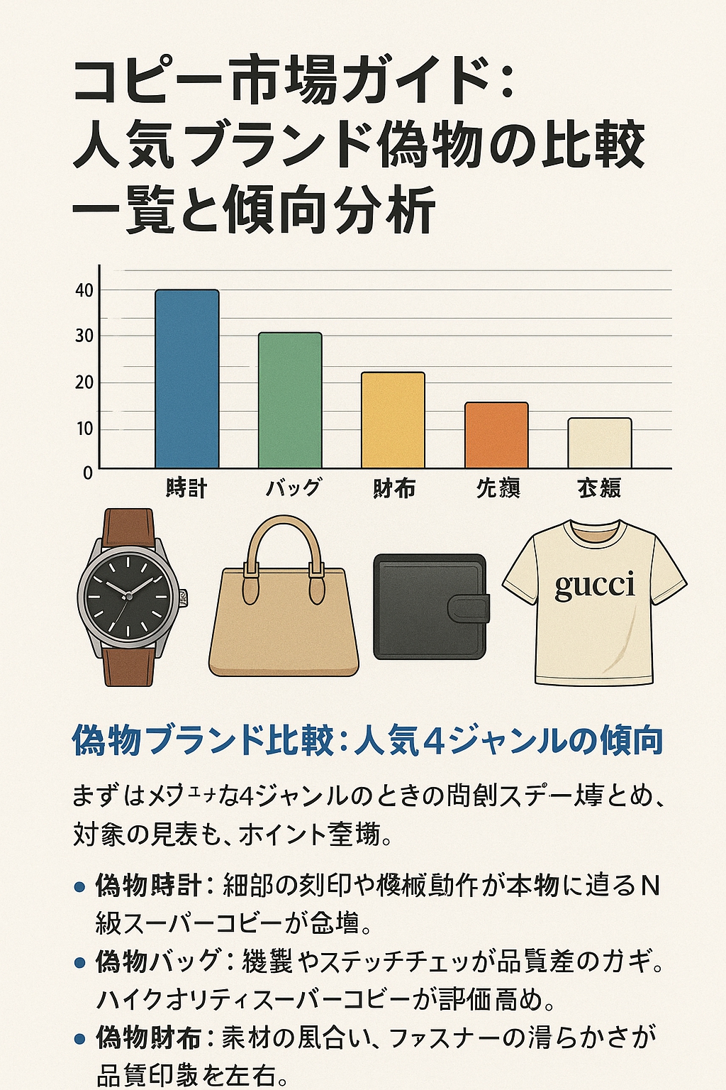 コピー市場ガイド:人気ブランド偽物の比較一覧と傾向分析 1 コピー市場ガイド:人気ブランド偽物の比較一覧と傾向分析