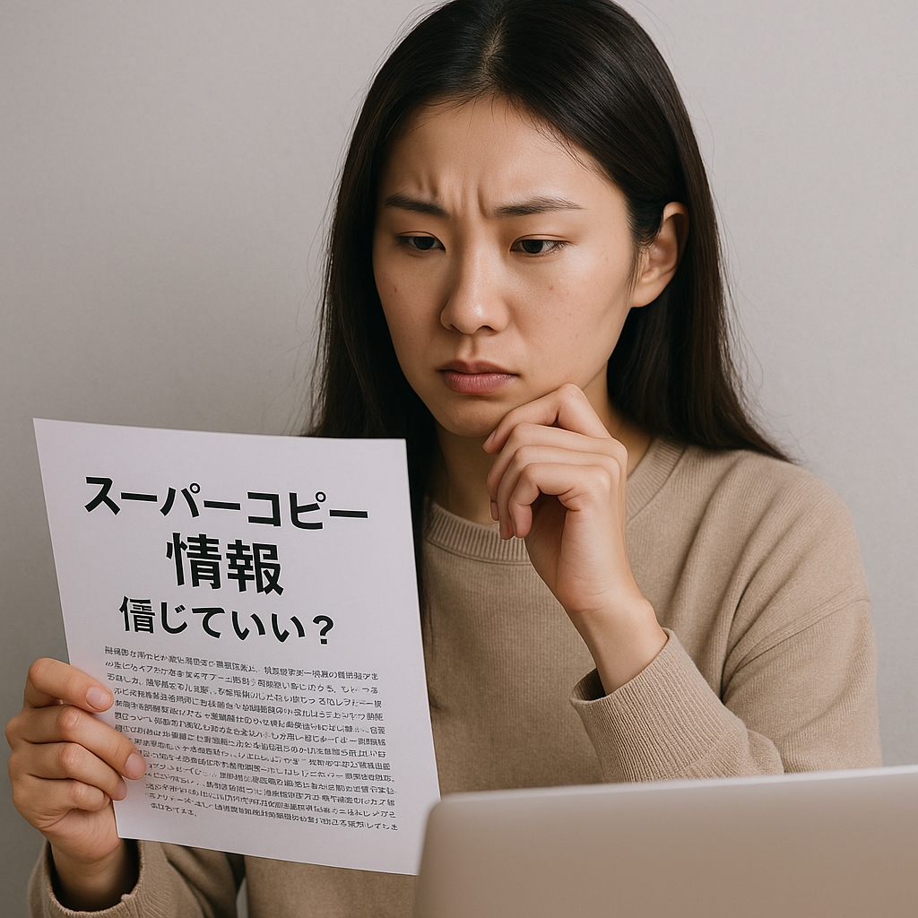 スーパーコピー情報を信じていい?誤情報と事実の境界線 2 スーパーコピー情報を信じていい?誤情報と事実の境界線