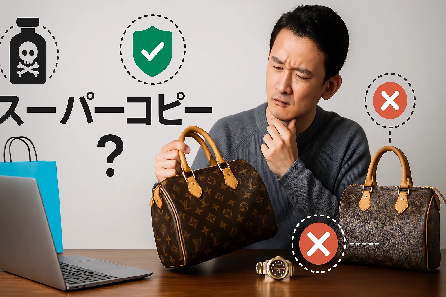 スーパーコピーとは?|品質の真実と偽物との明確な違いを徹底解説 1 スーパーコピーとは?|品質の真実と偽物との明確な違いを徹底解説