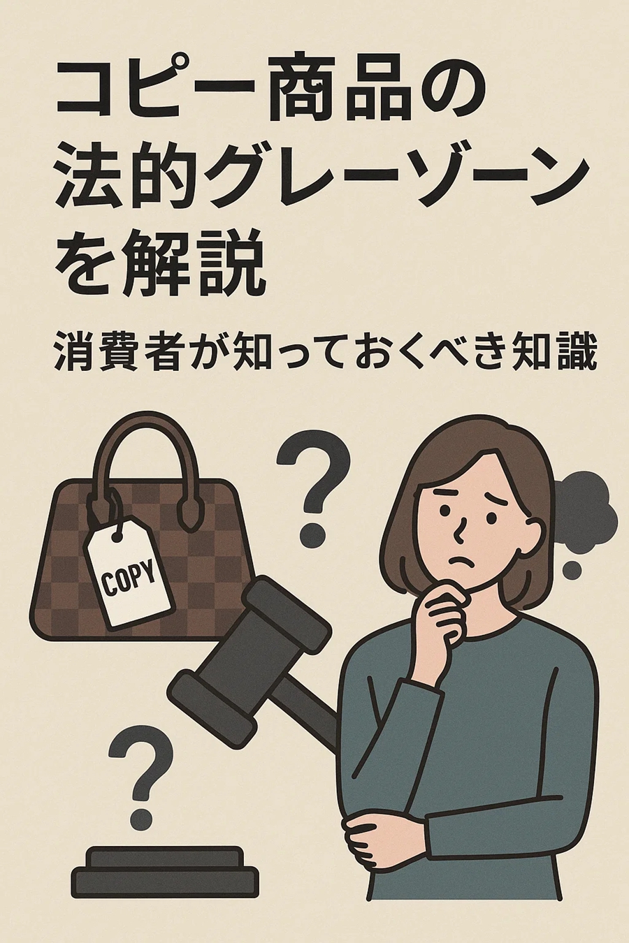 コピー商品の法的グレーゾーンを解説|消費者が知っておくべき知識と注意点 1 コピー商品の法的グレーゾーンを解説|消費者が知っておくべき知識と注意点