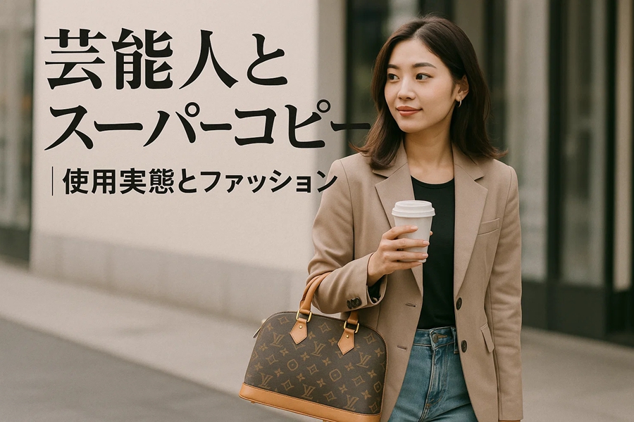 芸能人とスーパーコピー|使用実態とファッションにおける影響力 1 芸能人とスーパーコピー|使用実態とファッションにおける影響力