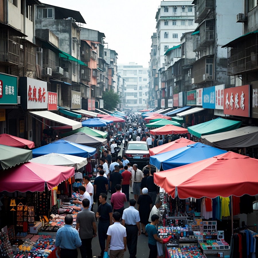 商業都市広州の光と影：偽物市場が映し出す世界経済の矛盾と地域文化の力学