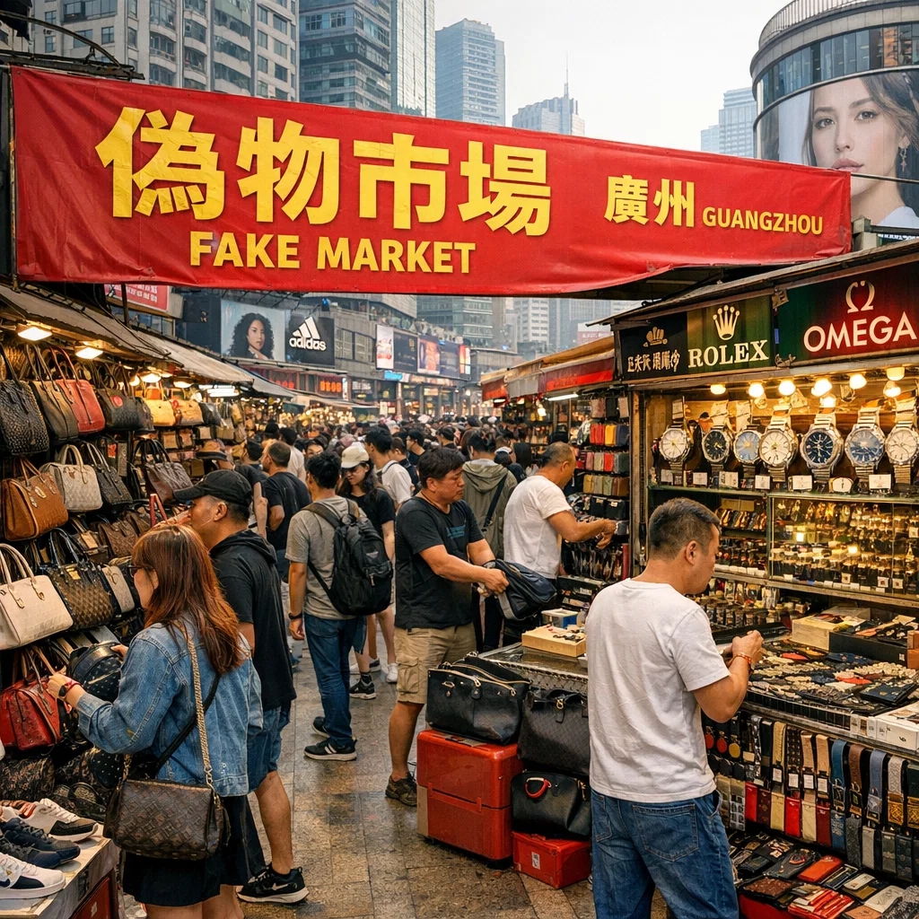 商業都市広州の光と影：偽物市場が映し出す世界経済の矛盾と地域文化の力学