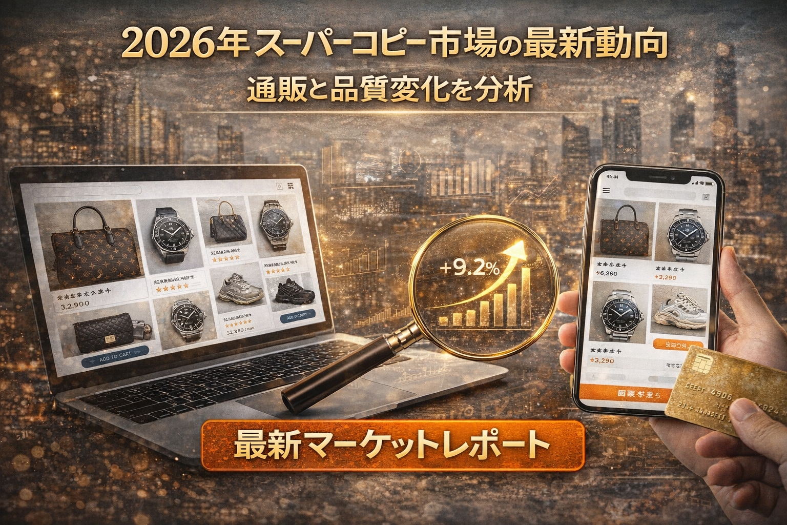 2026年スーパーコピー市場の最新動向｜通販と品質変化を徹底分析