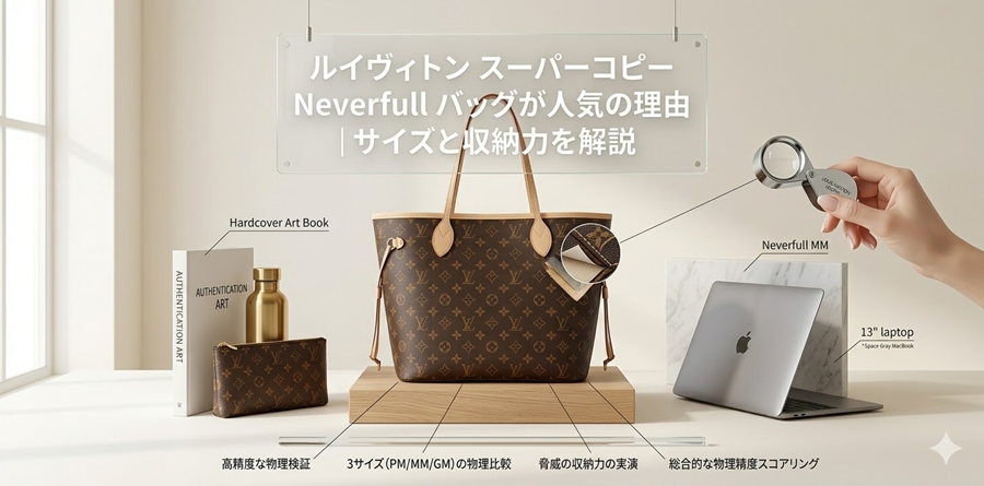 ルイヴィトン スーパーコピー Neverfull バッグが人気の理由｜サイズと収納力を徹底解説