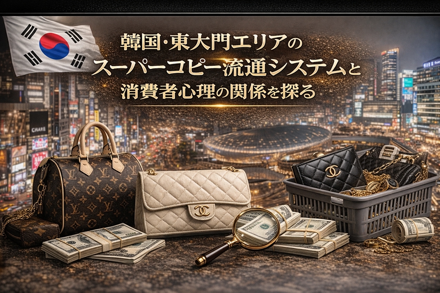韓国・東大門エリアのスーパーコピー流通システムと消費者心理の関係を探る