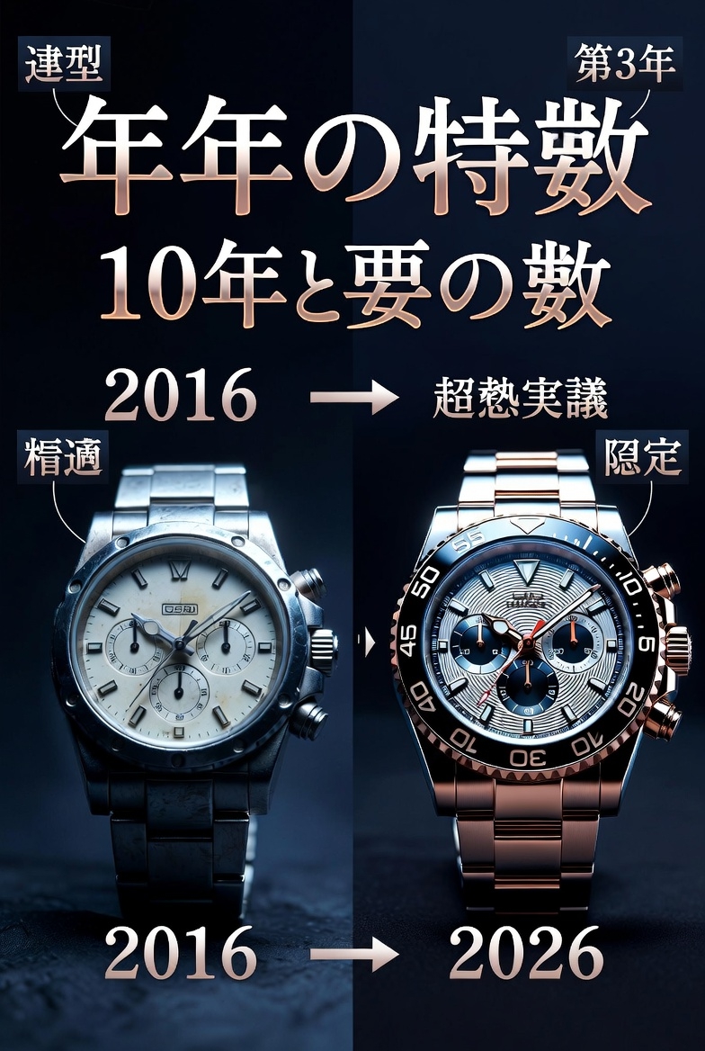  偽物時計の進化史｜10年で変わったスーパーコピー市場の実態と技術革新