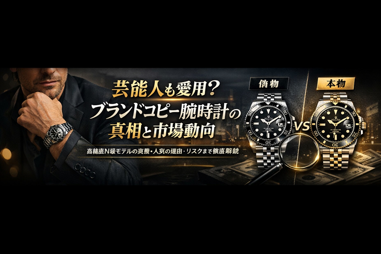 芸能人も愛用？ブランドコピー腕時計の真相と市場動向｜高精度コピーが支持される理由